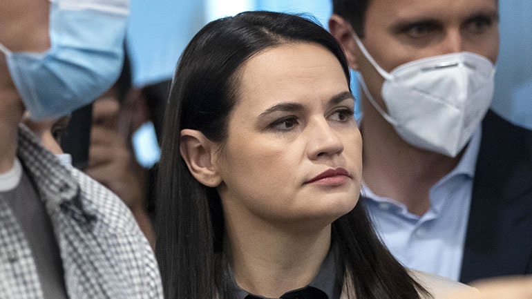 Βραβείο Ζαχάροφ: Η βραβευθείσα Τιχανόφσκαγια κάνει λόγο για «μια επιβράβευση του λευκορωσικού λαού»