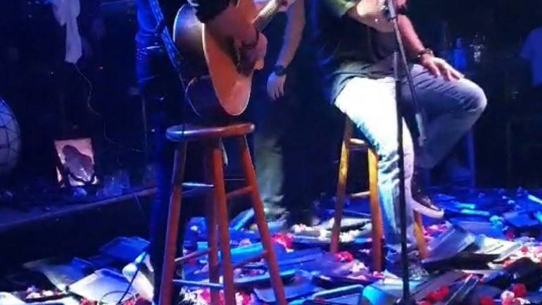 Eικόνα της Παναγίας σε πίστα της Θεσσαλονίκης