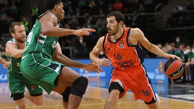 Πρώτη ήττα για τη Ζαλγκίρις, 94-82 η Βαλένθια
