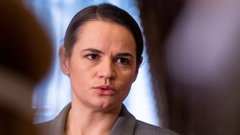 Η αντιπολίτευση στη Λευκορωσία τιμήθηκε με το βραβείο Ζαχάροφ για τα ανθρώπινα δικαιώματα