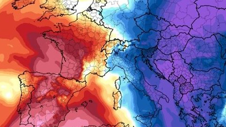 Ήπιος χειμώνας προβλέπεται για την Ευρώπη από την Weather Company