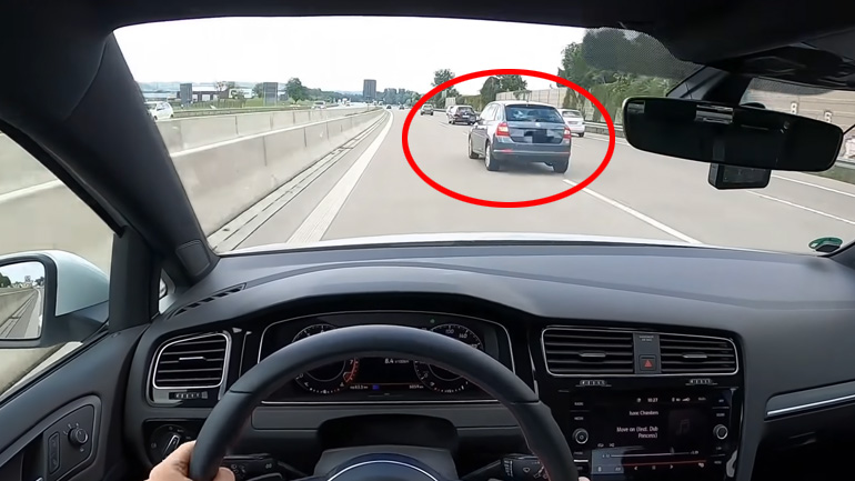 Οδηγούσε με 240χλμ./ώρα και πετάχτηκε μπροστά του…