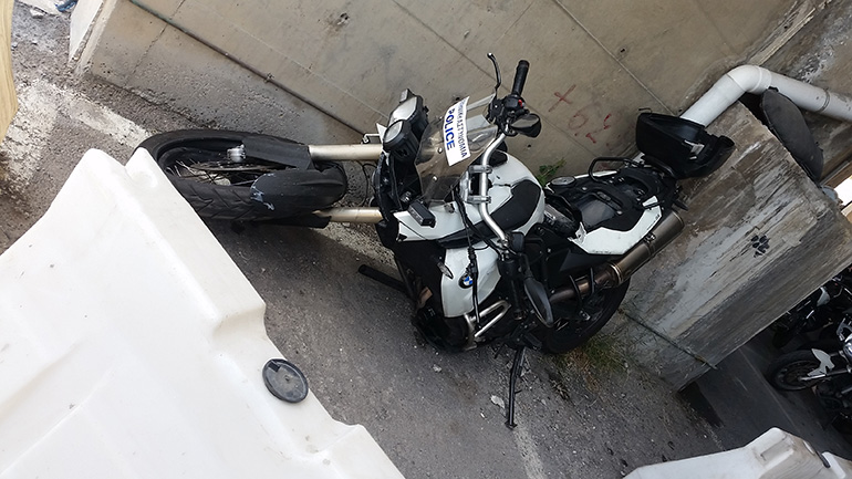 Όταν καλύπτεις εκατοντάδες χιλιόμετρα καθημερινά μέσα στην πόλη, είναι σίγουρο πως θα υπάρξουν και πτώσεις...