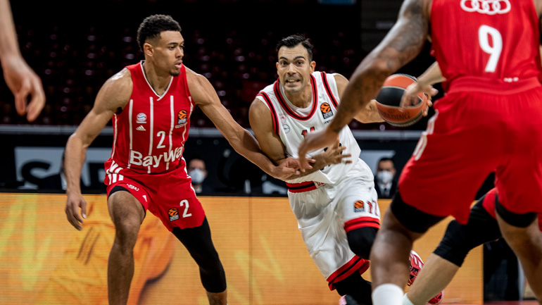 Ήττα για τον Ολυμπιακό στο Μόναχο, 74-68 η Μπάγερν