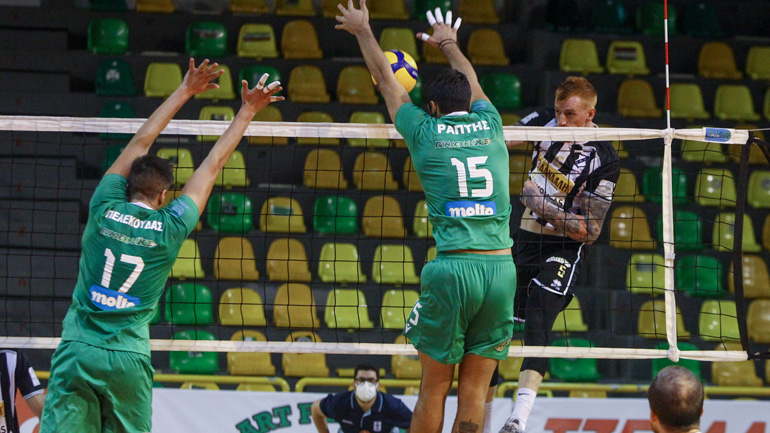 Volley League: Εύκολες νίκες για Παναθηναϊκό και ΠΑΟΚ