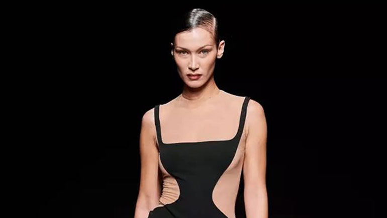 H Bella Hadid έγινε avatar για την καμπάνια του οίκου Mugler