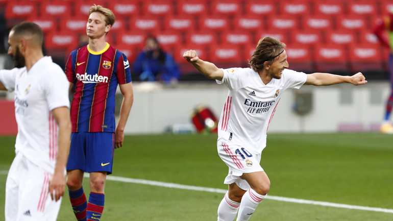 Θρίαμβος της Ρεάλ στο clasico, 3-1 την Μπαρτσελόνα στο Καμπ Νου