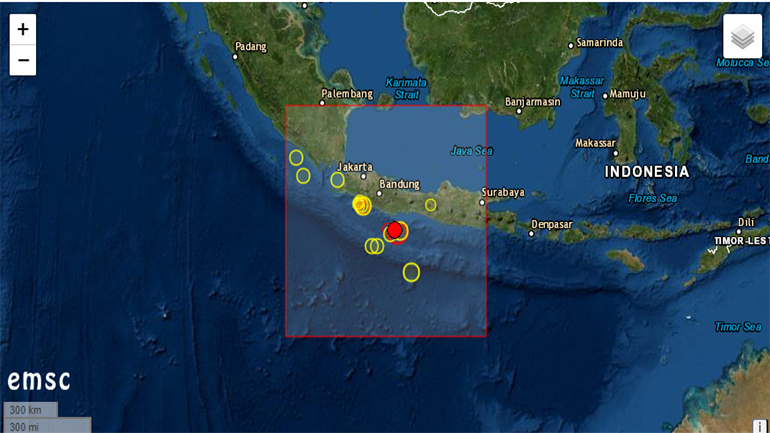 Ισχυρός σεισμός 5,8 Ρίχτερ στην Ινδονησία