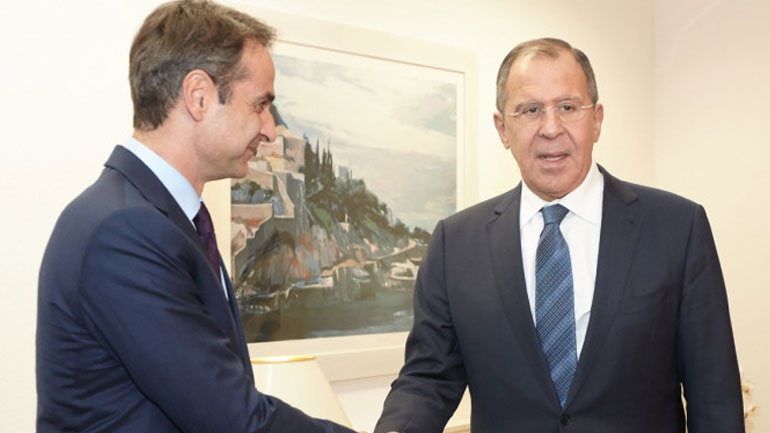 Συνάντηση Μητσοτάκη-Λαβρόφ τη Δευτέρα στο Μαξίμου
