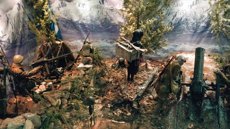 Τρισδιάστατη έκθεση για το Έπος του 1940 στο Πολεμικό Μουσείο Τρισδιάστατη έκθεση για το Έπος του 1940 στο Πολεμικό Μουσείο