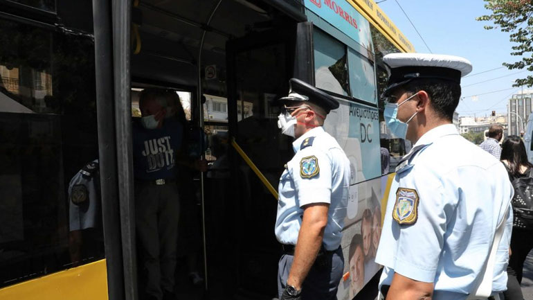 Δεκάδες τα πρόστιμα για μη χρήση μάσκας στην Κρήτη