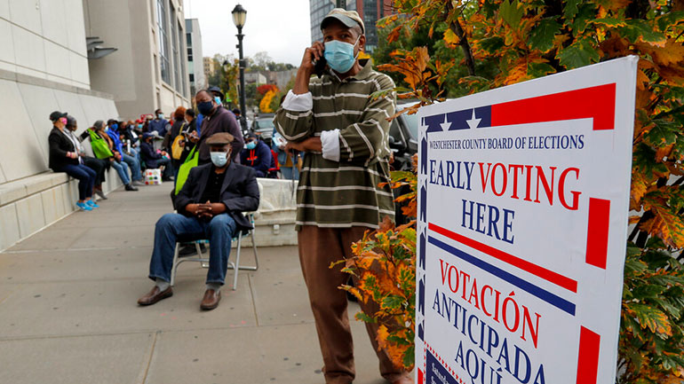 ΗΠΑ: Ξεκίνησε η πρώιμη ψηφοφορία στην πολιτεία της Νέας Υόρκης