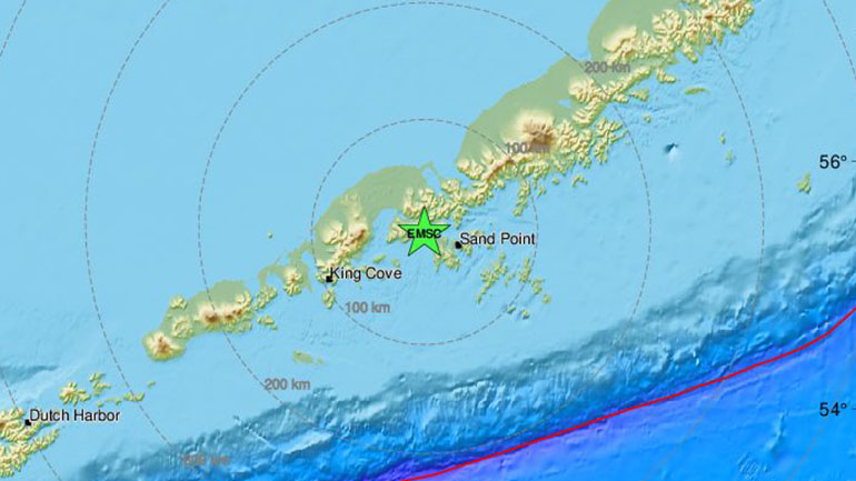 Σεισμική δόνηση 5,1 Ρίχτερ στην Αλάσκα