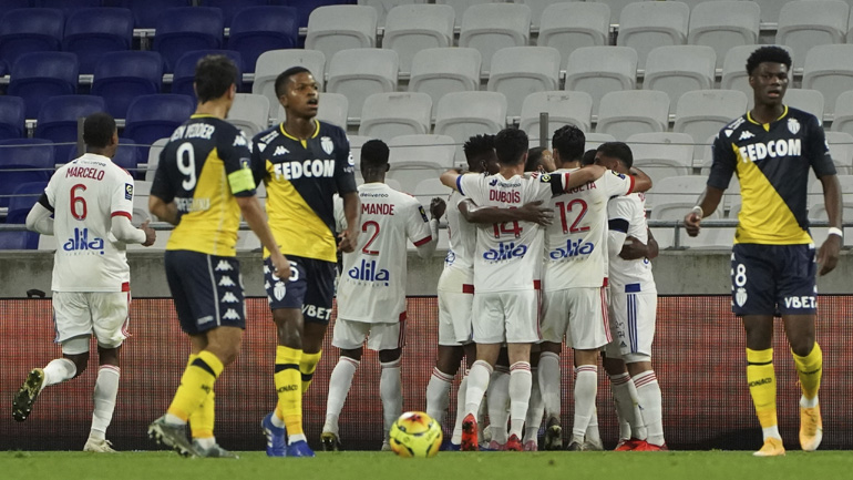 Η Λιόν συνέτριψε 4-1 τη Μονακό
