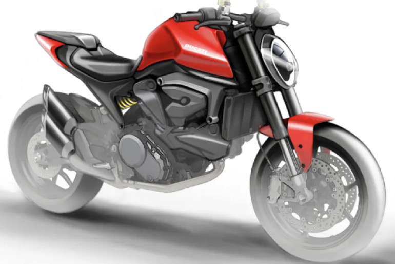 Φήμες θέλουν την Ducati να παρουσιάζει ένα καινούριο Monster με αλουμινένιο πλαίσιο.