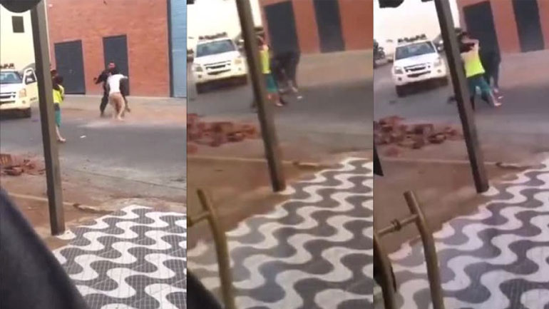 Χορεύοντας λαμπάντα με έναν αστυνομικό