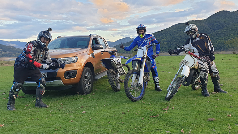 Από δεξιά: Αποστόλης Μαρούσης, Βασίλης Σαρημπαλίδης και Δήμος Αρχοντούλης