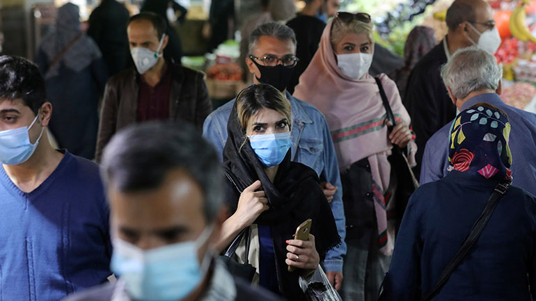 Ρεκόρ ημερήσιου αριθμού θανάτων και νέων κρουσμάτων κορωνοϊού καταγράφηκε στο Ιράν
