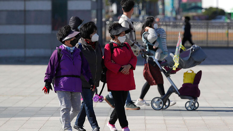 Νότια Κορέα: Στα 88 τα νέα κρούσματα μόλυνσης από τον κορωνοϊό