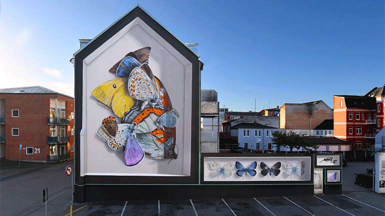 Σαν θήκες προβολής εντόμων, οι τοιχογραφίες του Mantra