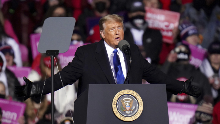 ΗΠΑ: Ολιγόλεπτη πειρατεία στον ιστότοπο της προεκλογικής εκστρατείας του Τραμπ
