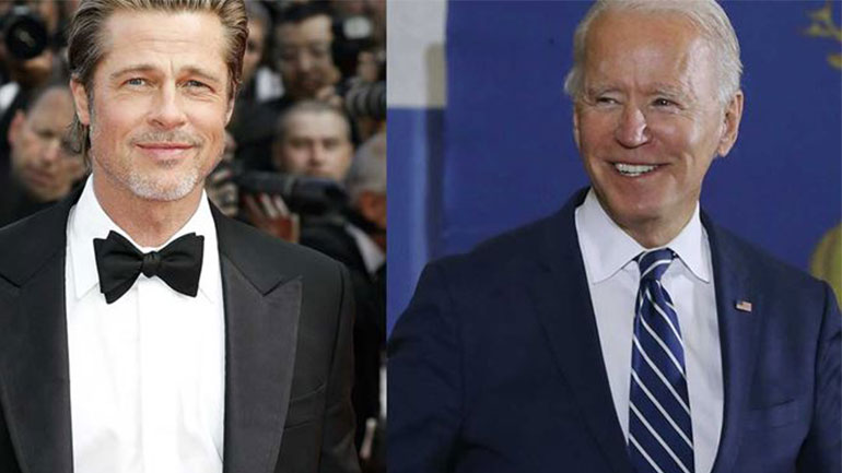 Ο Brad Pitt δάνεισε τη φωνή του στο νέο προεκλογικό σποτ του Joe Biden