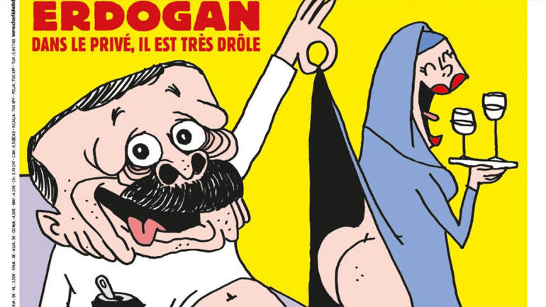 Οργή στην Άγκυρα για τη σάτιρα του Charlie Hebdo σε βάρος του προέδρου Ταγίπ Ερντογάν