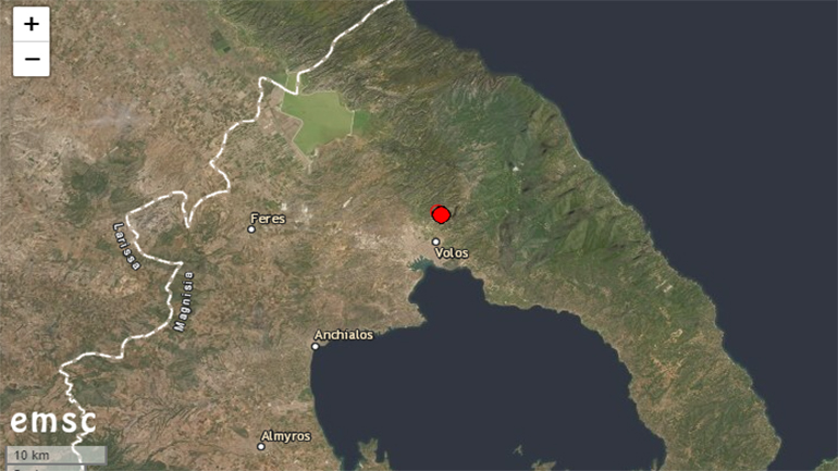 Σεισμός 3 Ρίχτερ στον Βόλο