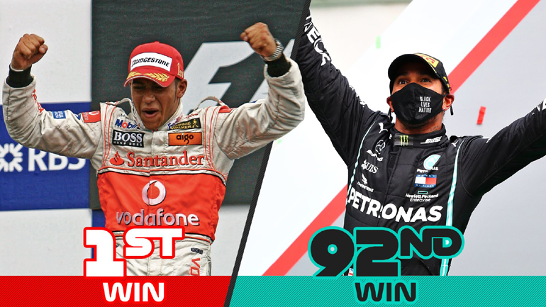 Οι 92 νίκες του Hamilton σε ένα βίντεο