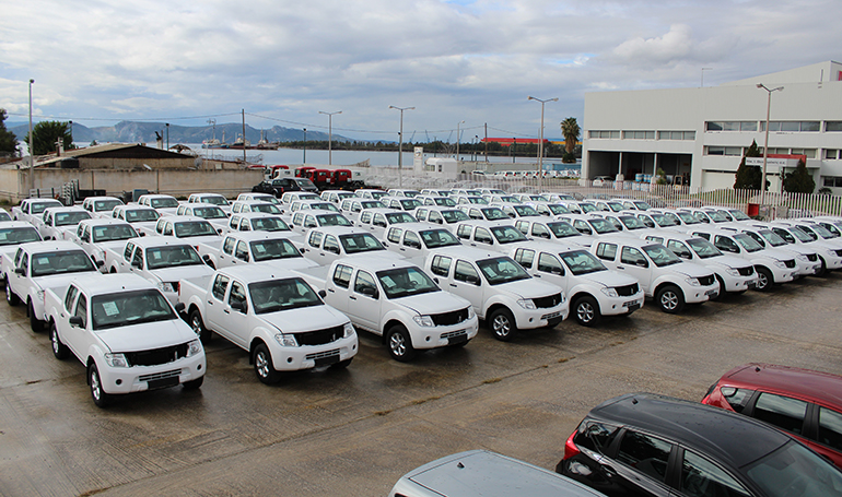 Ο χώρος της Nissan Νικ. Ι. Θεοχαράκης εξυπηρετεί υπηρεσίες logistics...