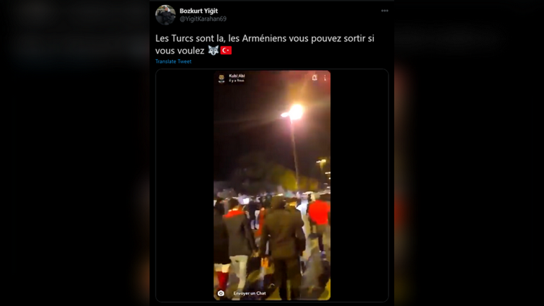 Εντάσεις μεταξύ Τούρκων και Αρμενίων στη Λυών για το Ναγκόρνο-Καραμπάχ