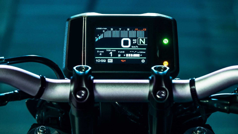 Καινούρια οθόνη TFT  3,5 ιντσών για το MT-09.