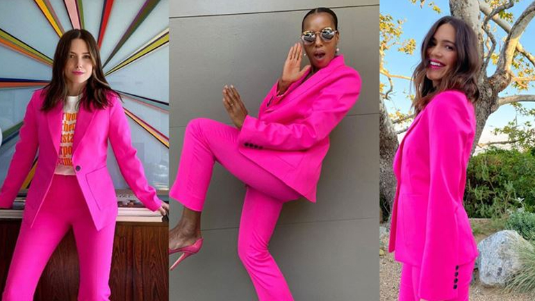 Γιατί το Instagram κατακλύστηκε από φωτογραφίες των celebrities με ροζ κουστούμι;