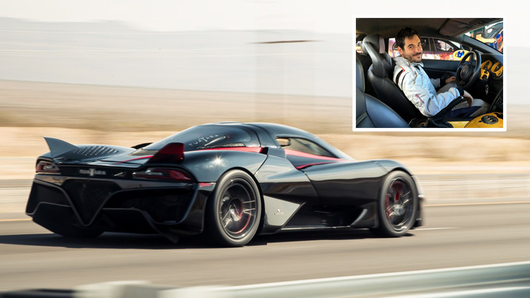 Ο Έλληνας που αμφισβητεί το παγκόσμιο ρεκόρ ταχύτητας των 529.84χλμ./ώρα του Tuatara