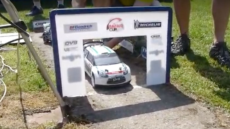 Αγώνας ράλι με τηλεκατευθυνόμενα αυτοκίνητα