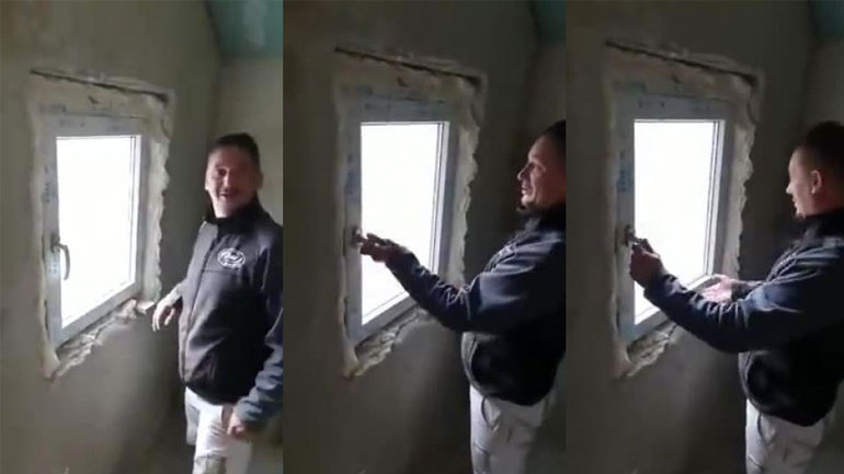 Εγκατάσταση παραθύρου (fail)