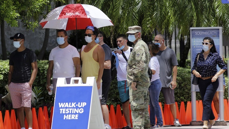 ΗΠΑ-Covid-19: Περισσότερα από 90.000 κρούσματα σε 24 ώρες
