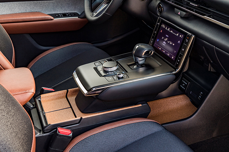 Το εσωτερικό του ιαπωνικού μοντέλου...