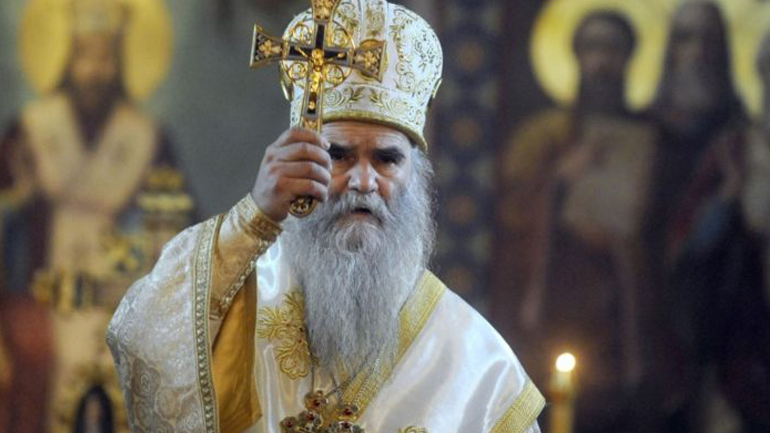 Απεβίωσε από επιπλοκές του κορωνοϊού  ο Μητροπολίτης Μαυροβουνίου Αμφιλόχιος