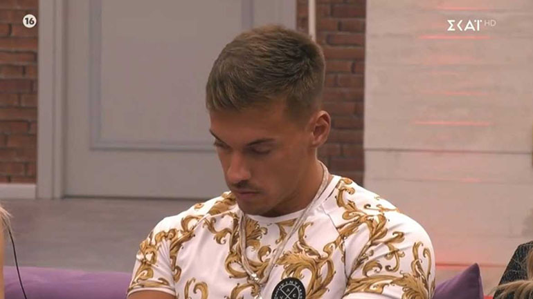 Big Brother: Αποχώρησε ο Παναγιώτης Βαρουξής