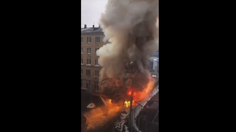 Ρωσία: Έκρηξη και πυρκαγιά σε θάλαμο αποσυμπίεσης σε νοσοκομείο