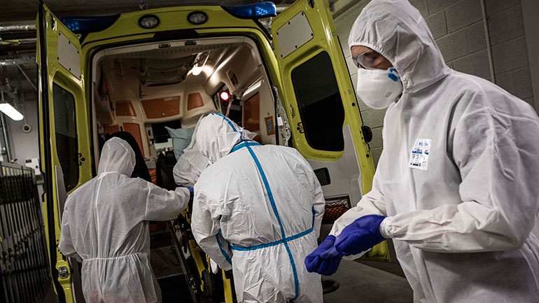 Η Ουκρανία κατέγραψε ρεκόρ νέων κρουσμάτων κορωνοϊού σε μια μέρα