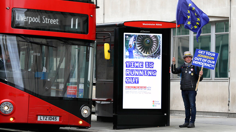 Brexit: Οι εμπορικές συνομιλίες ΕΕ-Βρετανίας θα συνεχιστούν στις Βρυξέλλες από τη Δευτέρα