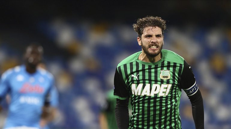 Ιταλία: Eντυπωσιάζει η Σασουόλο, 2-0 τη Νάπολι στο «Σαν Πάολο»