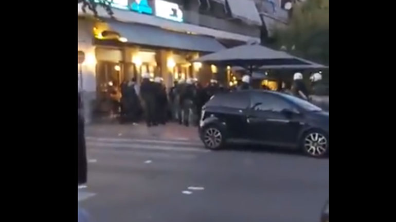 Επεισόδια στο Γαλάτσι μεταξύ αστυνομίας και αντιεξουσιαστών