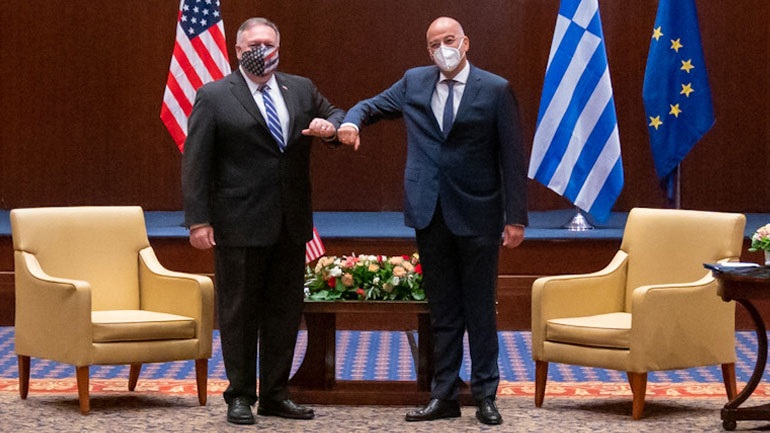 Επιστολή Πομπέο στον Δένδια: Αποδοκιμάζουμε τις ενέργειες της Τουρκίας, στηρίζουμε την Ελλάδα
