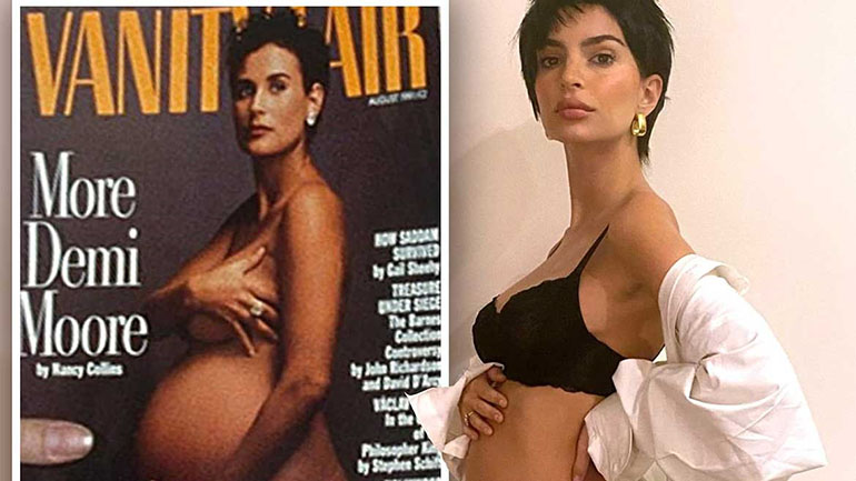 Η Emily Ratajkowski αναβιώνει την iconic φωτογράφιση της Demi Moore από το 1991