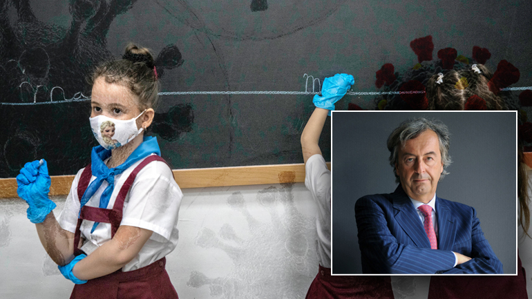 “Το κλείσιμο των σχολείων μειώνει κατά το ήμισυ τη διασπορά του ιού”