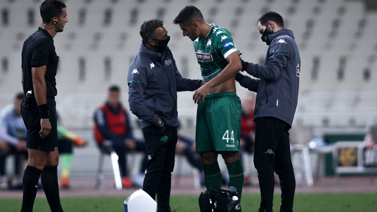 Παναθηναϊκός: Τέσσερα ράμματα ο Αλεξανδρόπουλος, μυϊκό σπασμό στη μέση ο Πούγγουρας