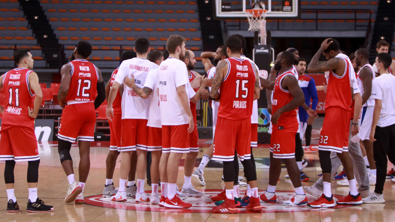 Μπάσκετ: Αρνητικά τα τεστ στον Ολυμπιακό ενόψει του αγώνα με τη Ζενίτ